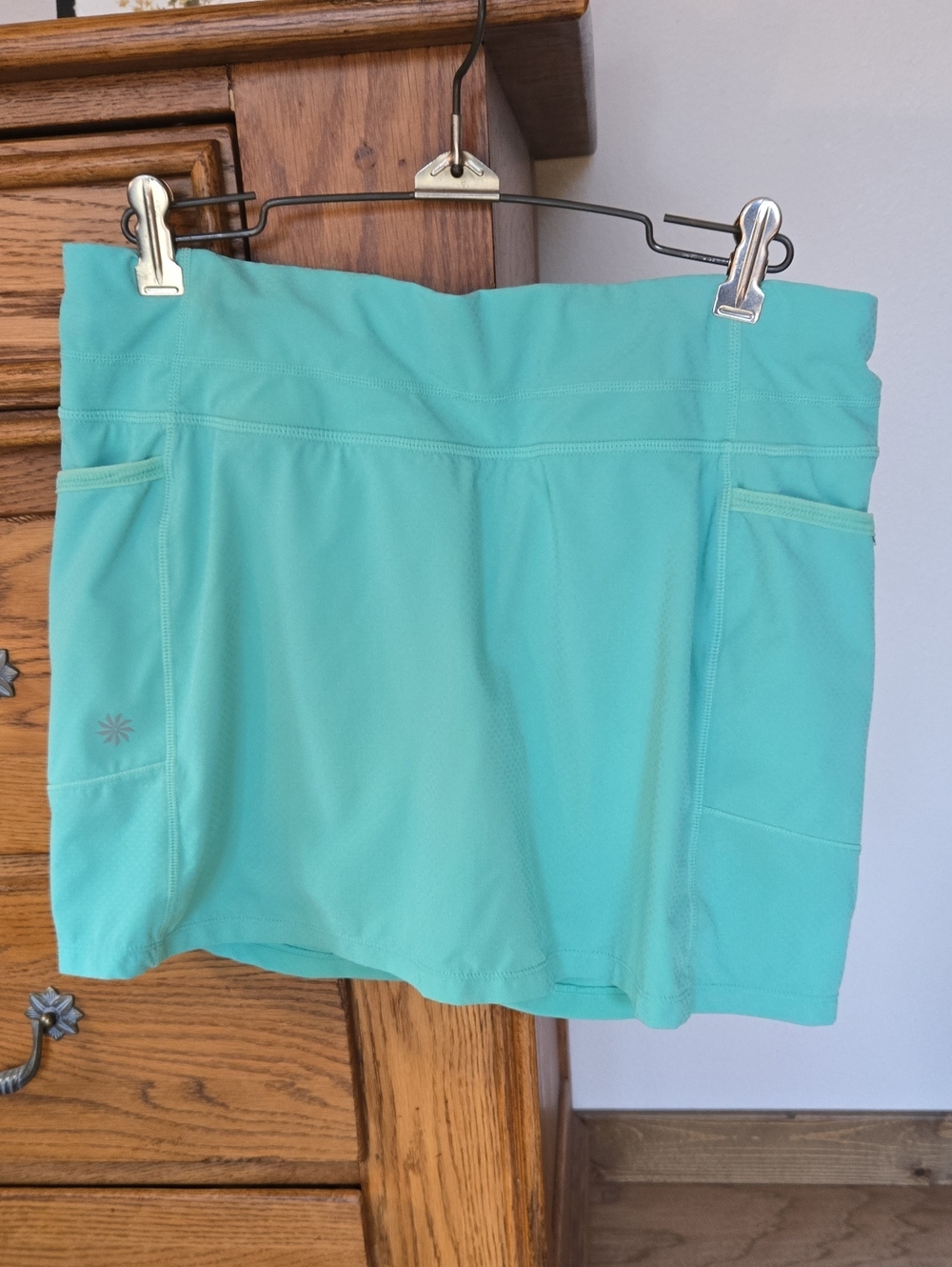 Athleta Running Skort Aqua Size Small